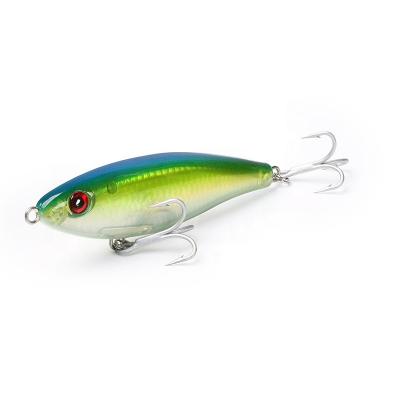 China 3D Eyes Coastal 3D Tic Baits 82mm 17.5g Pencil Fishing Saltwater Lure Artificial Hard Lure PESCA Isca for sale