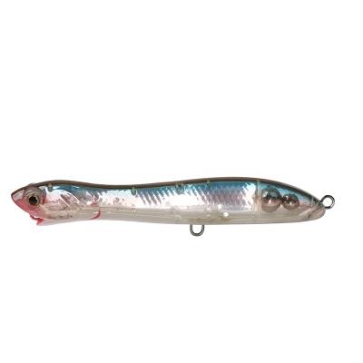 China 3D Eyes Silver Distant New Product 15g/28g Pencil Lure Double Hook Possibility Fishing Sinking Baits Pencils Artificial Bait for sale