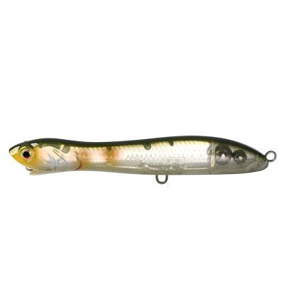 China 3D Eyes Opwater Artificial Swimbait Snap Hard Crankbaits Pencil Bass Trout Fishing Lures for sale