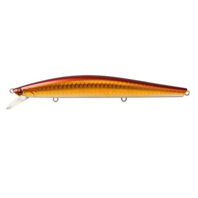 China 3D Eyes PESCA Wholesale Hard Bass Fishing Sinking Minnow 170mm Groundbait 27.6g Beach Lure for sale