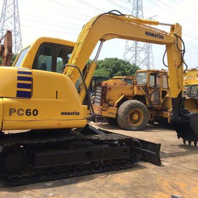 China Second hand excavators price cheap second hand mini excavators used exacvator for KOMATSU PC35 PC55 PC60-7 for sale