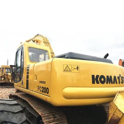 China Used Excavator Pc200 Crawler Excavator Used Komatsu PC200/Second Hand Japan Engine Pc 200 for sale