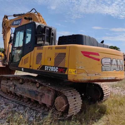 China Used Chinese Famous Excavator Sany 215 Brand SANY SY205C SY215 SY 215C Crawler Excavator Almost New In Hydraulic Stocks for sale