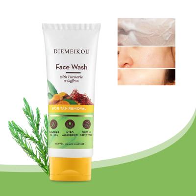 China Acne Clean & Clear Sensitive Skin Care Face Wash Organic Oil Free Bleaching Vegan Remover Black Prime Natural Anti Aging Brown Spot Remover Foaming Face Wash for sale