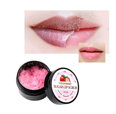 China Exfoliating Hyaluronic Acid Bulk Serum Vegan Women Mint Low Moq Strawberry Dropping Honey Wholesale Brightening Lip Scrub Luxurious for sale