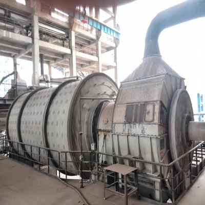 Chine Broyeur à boulets à grande vitesse d'exploitation de la roche 80kw, moulin de meulage du minerai 17209kg à vendre