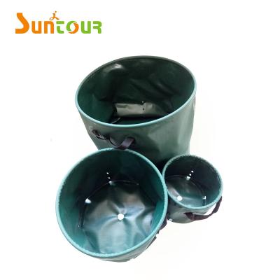 China NBCTP Sustainable Portable Folding Watering Buckets Camping Fishing Bucket for sale