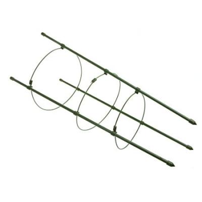 China Eco-friendly Plant Support Steel+Plastic Plant Support Cage Steel+Plastic Plant Support Trellis Climbing Trellis Supporter Tool for sale