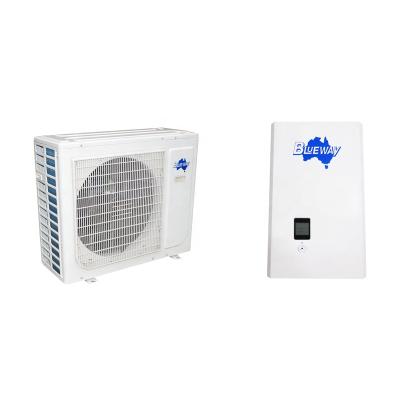 China Outdoor -25 -35'C 9kW Split EVI DC Inverter Heat Pump 3HP R32 R410a TUV ERP A++ for sale