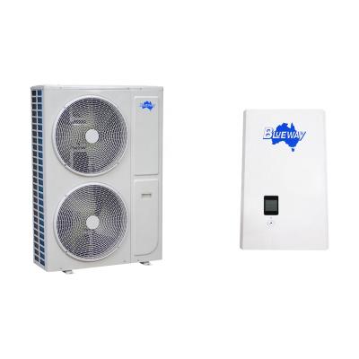 China Outdoor Low C -35 R410a 16-18kW Split EVI DC Inverter Ambient Heat Pump for sale