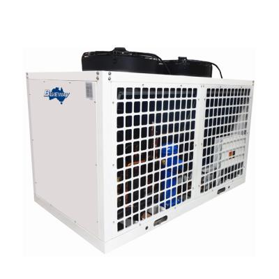 China Outdoor manufacture and export large quantity water chiller and heat pump to UAE and Qatar standard (chilled water and hot water solution) for sale