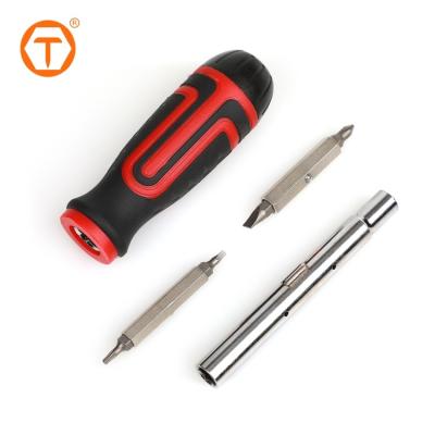 China Household Screwdriver 10 in 1 Screwdriver Bit S2 Tool Steel Multi-Bit Screwdriver Set Screwdriver Kit for sale