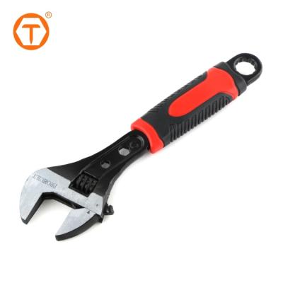 China Carbon Steel Universal Wrench Tool Wide Jaw Adjustable Wrench Multifunctional Wrench for sale