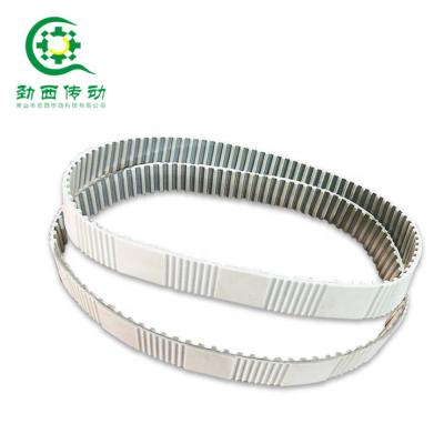 China Surface Grinding White Groove Factory Special Processing Trapezium T20 Endless Belt for sale