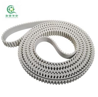 China Factory sale hot standard model HTD8M PU white steel rope belt endless belt for industrial equipment pulley for sale