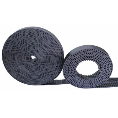 China T/AT/HTD/STD PU/polyurethane open/joined m/v belt low noise, high efficiency white/black industrial timing transmission toothed conveyor for sale