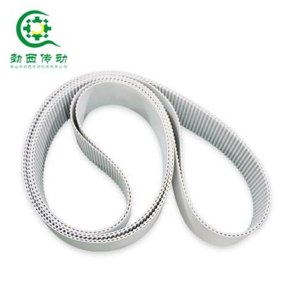 China Factory Outlet PU Strap XL Color Pattern White Endless Belt 150mm Width for sale