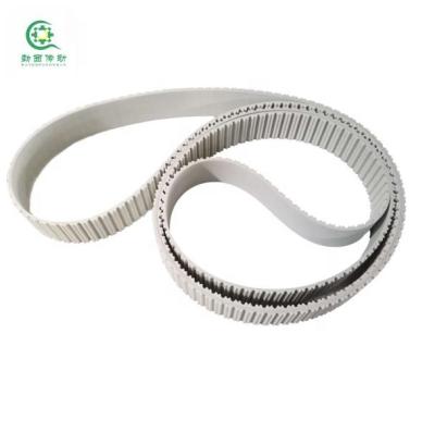 China Factory Outlet Model ATP10 PU Strap Endless Belt Standard White Toothed Steel Rope for sale