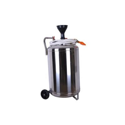 China Red Iron Mobile Car Wash Tank Iron Bucket 80L Foam Cleaning Machine for sale