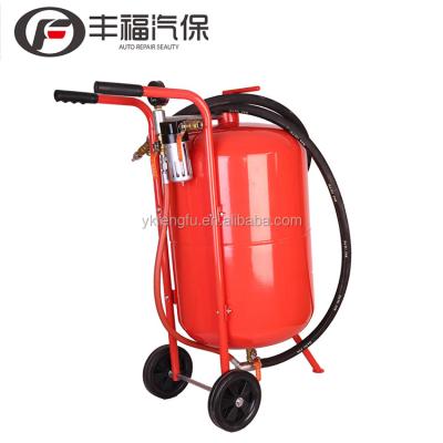 China Metal Cleaning Newest 100% Dustless Portable Soda Sandblaster for sale