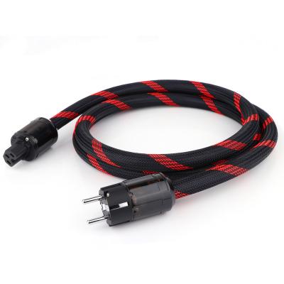 China Wholesale Car 3 Core Cable European Standard Power Cord, Power Amplifier Audio CD Player, Hi-Fi British Standard Plug Cable for sale