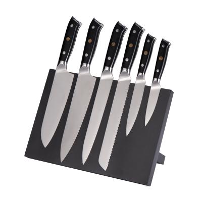 China 6pcs 67 Japanese Steel Knife Set VG10 Professional Kitchen Damascus Viable Layers With Handle G10 for sale