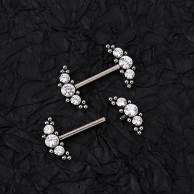 China Sexy Anodizing Nipple Piercing Jewelry Hypoallergenic Nipple Jewelry-Sellers Now Wholesale Jewelry For Women for sale