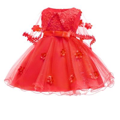 China Anti-wrinkle latest hot sale design boutique hangers christmas baby birthday newborn dress dresses from china supplier for sale