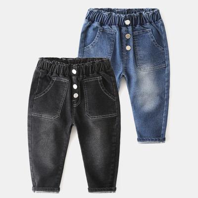 China China Supplier Sustainable Baby Clothes Jeans Pants High Quality Brands For Asian Boy Kids Clothing Wholesale for sale