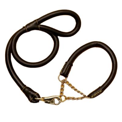 China Viable Factory Wholesale Custom Pet Collars 2021 Luxury Leashes Dog Leather Leash for sale