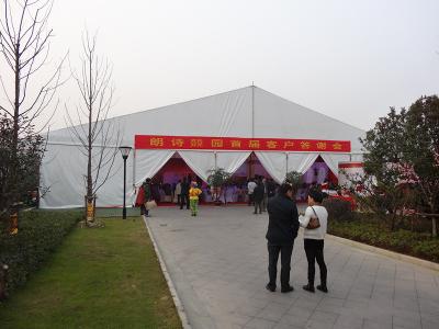 China Steel Frame Custom Event Tent Simple Parking Station High Strength Performance for sale