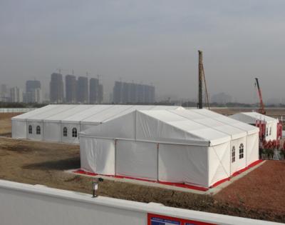 China Temporary Storage Shed Aluminum Frame , Outdoor Warehouse Tent 10 - 50m Width for sale