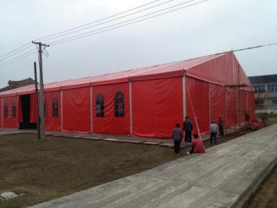 China Easy Install Fabric Covered Buildings Temporary Storage Warehouse Waterproof for sale