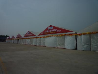 China Outdoor Party Marquee With Double PVC , Custom Printed Canopy Tent For Trade Show for sale