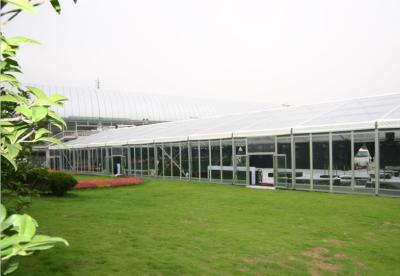 China Outdoor Party Tent Self - Cleaning, Glass Wall Tent For Activity Fair Celebration for sale