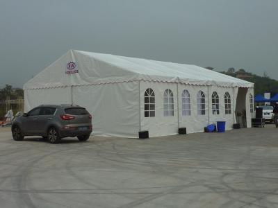 China Heavy Duty Marquee Tent With Ridge Roof Top , Food Festival Tent White For Events for sale