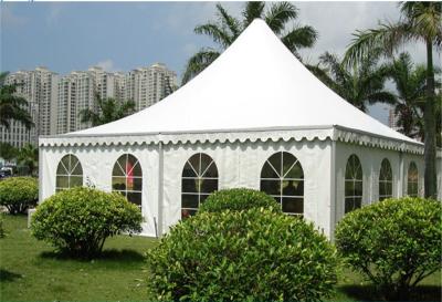 China DIN4102 B1 Fire resistant Exnibition Pagoda party Tent Outdoor Rainproof for sale