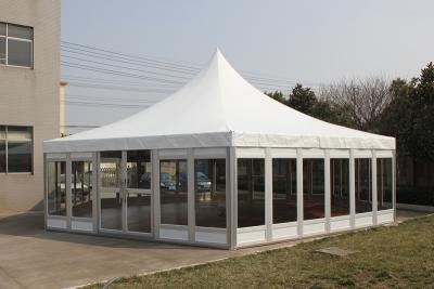 China Aluminum Alloy Material 20x30 Party Luxury Gazebo Wedding Tent Windproof for sale