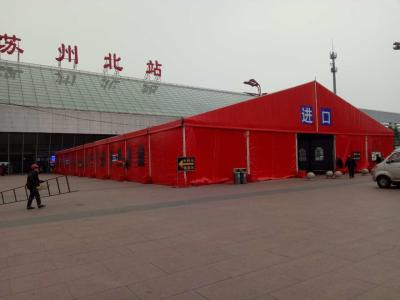 China Big Aluminium frame Red PVC cover Marquee Commercial Canopy Tent for Outdoor Party for sale