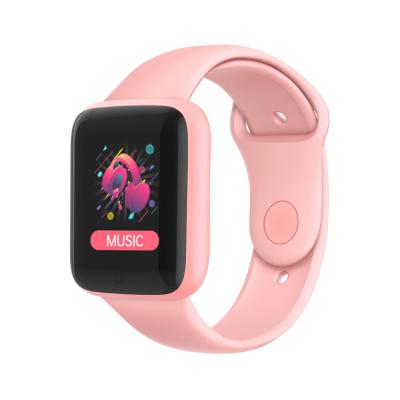 China 2022 touch screen fast delivery D20 watch Macaron reloj reloj music smartwatch Y68s BT smart call BT touch screen for sale