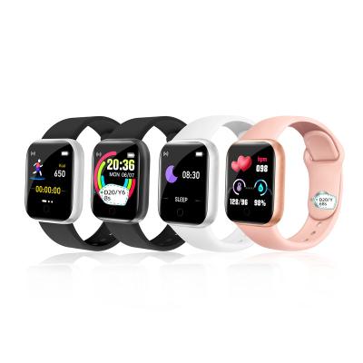 China Reloj IP67 Y68 D20 Sport Fitness Smart Smart Watch Wholesale Cheap Wristband Wristwatch Touch Screen Price Smartwatch for sale