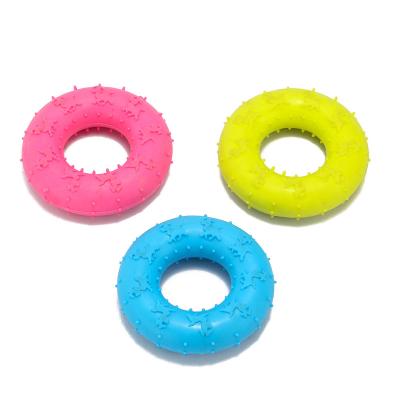 China 2021 Simple Viable Dog Chew Toy Circle Dog Rubber Toys Portable Pet Chew Toys For Aggressive Chewers for sale