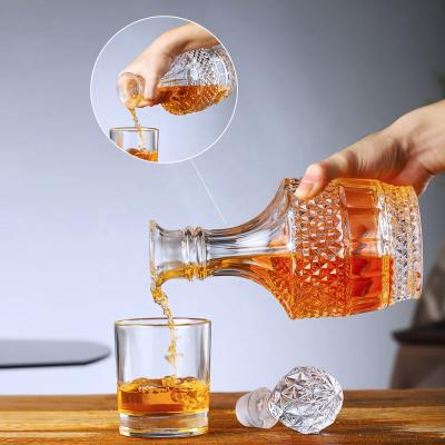 China Empty Glass Liquor Bottle Glass Coffee Gin Rum Alcohol Whiskey Bottle Vodka Beverage Liquor Bottle With Cork for sale