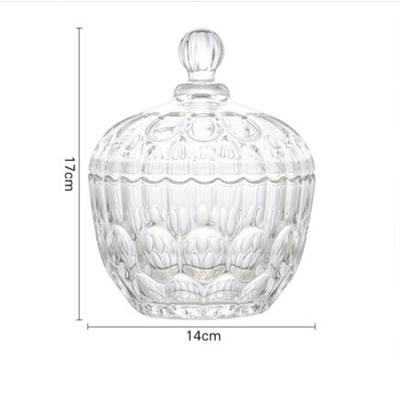 China 2021 Freshness Preservation Wholesale Home Use Glass Food Storage Container for sale