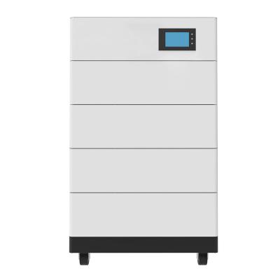 China Storage Solar Appliances Wholesale Stackable 5KWH 10KWH 15KWH 20KWH 48V 52ah LiFePO4 Lithium Battery For Solar Storage for sale