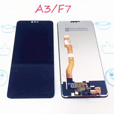 China Mobile Phone LCD Display For OPPO F7 A3 LCD With Touch Screen For OPPO F7 LCD Display Assembly For oppo A3 F7 for sale