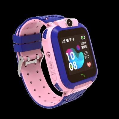 China Waterproof Touch Screen Kids Smartwatch Camera Baby SOS Tracker Anti Sim Phone Call Wrist Kids Smart Watch Lost Wristband Alarm for sale