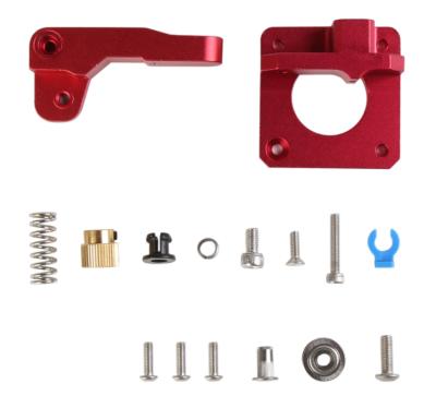 China CR-10 Series CREALITY 3D Printer Red Metal Extruder Kit Greatly Improving Printer Performance for sale