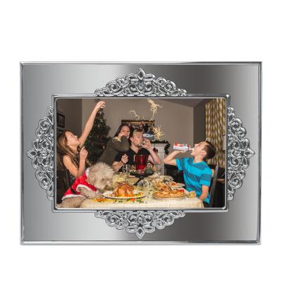 China Customized environmental friendly metal picture frame printed aluminum frame table display for celebration picture for sale