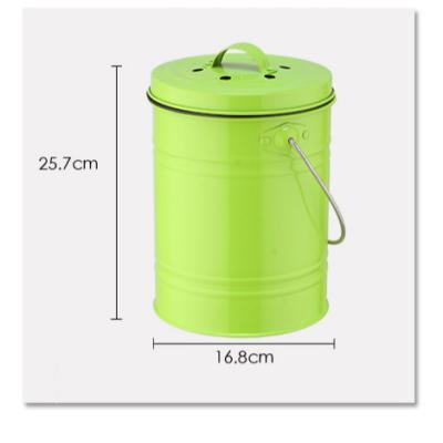 China HMC Kitchen Table Sustainable Waste Bin With 3L Filter for sale